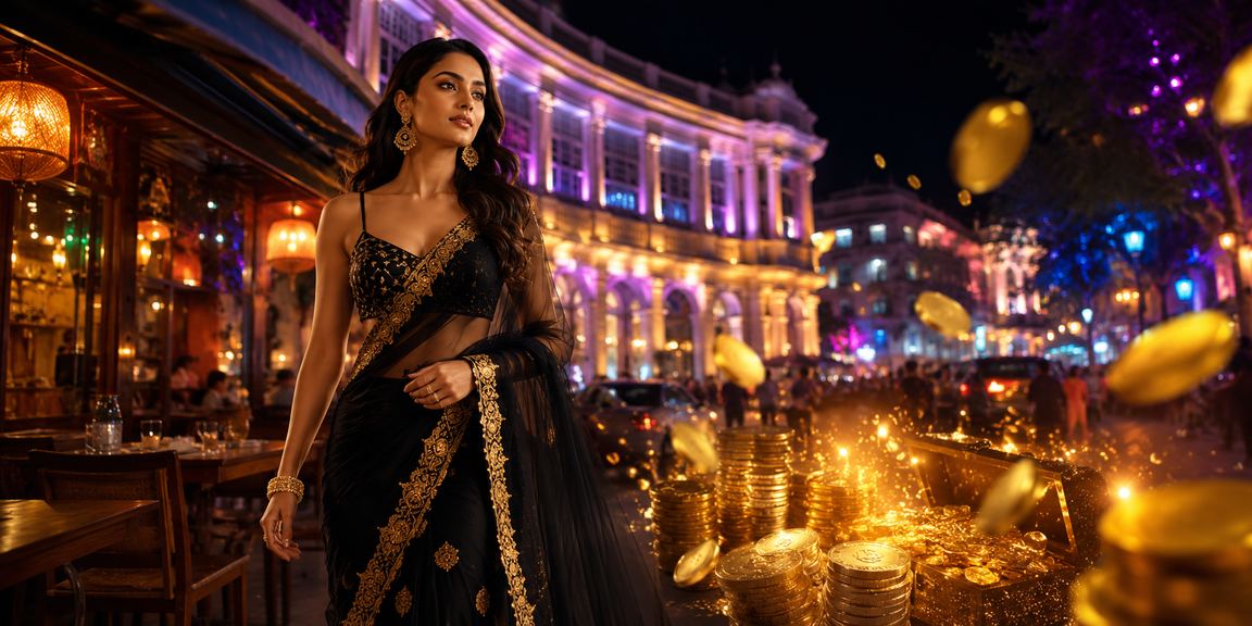 Delhi Connaught Place vibrant night betting market